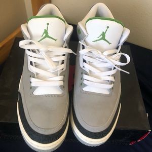 Air jordan 3 chlorophyll